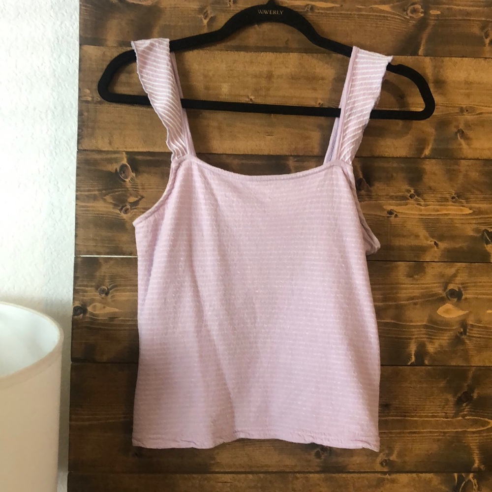 purple marine layer tank top